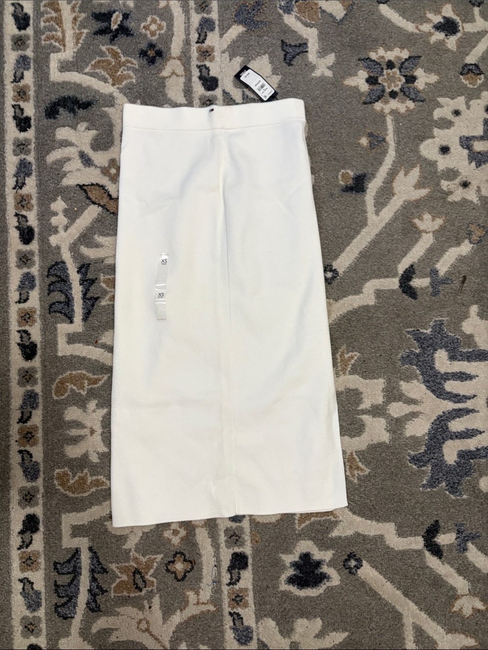 Tommy Hilfiger White Midi Pencil Skirt